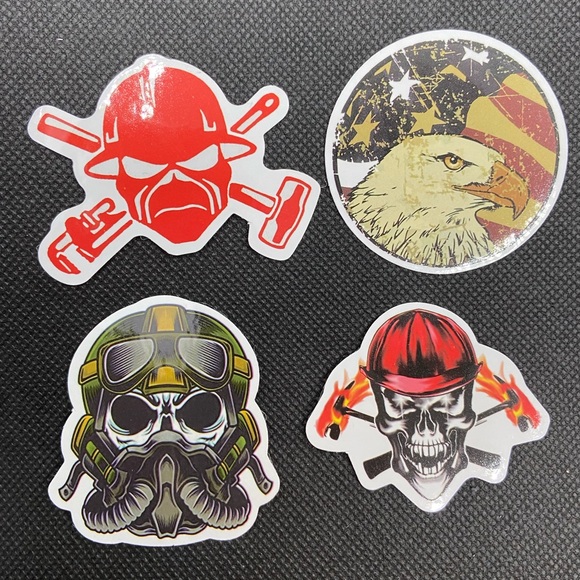4pc Random Assortment of Stickers - Picture 1 of 3